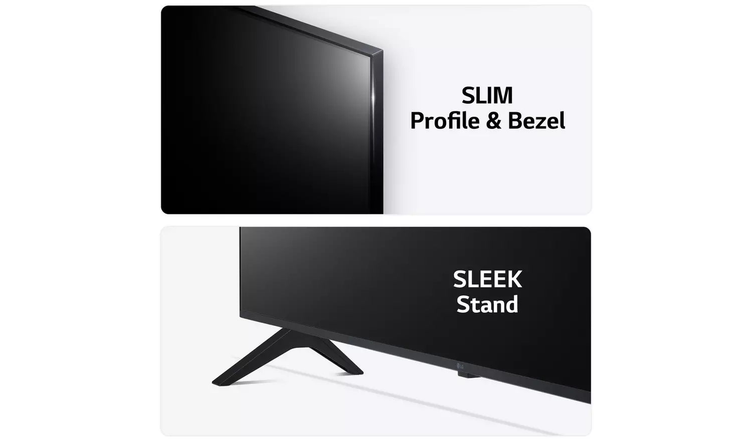 LG 43UR78006LK TV 109.2 cm (43") 4K Ultra HD Smart TV Wi-Fi Black