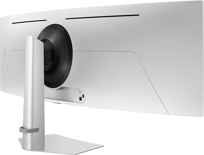 Samsung 49" Odyssey OLED G93SD DQHD, 240Hz Gaming Monitor, 124.5 cm (49"), 5120 x 1440 pixels, Dual QHD, OLED, 0.03 ms, Silver