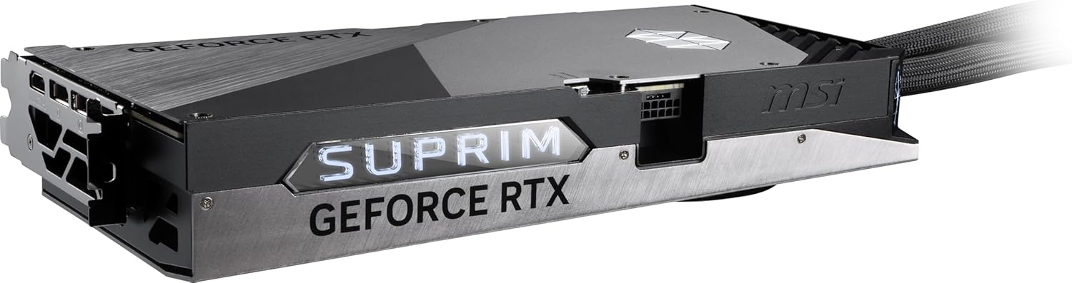 MSI GeForce RTX 5080 SUPRIM SOC 16GB GDDR7 Graphics Card