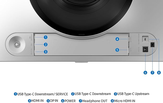 Samsung 49" Odyssey OLED G93SD DQHD, 240Hz Gaming Monitor, 124.5 cm (49"), 5120 x 1440 pixels, Dual QHD, OLED, 0.03 ms, Silver