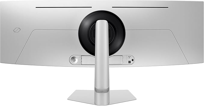 Samsung 49" Odyssey OLED G93SD DQHD, 240Hz Gaming Monitor, 124.5 cm (49"), 5120 x 1440 pixels, Dual QHD, OLED, 0.03 ms, Silver