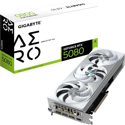 Gigabyte GeForce RTX 5080 AERO SFF OC 16GB GDDR7 Graphics Card