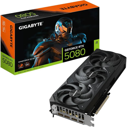 Gigabyte GeForce RTX 5080 WINDFORCE OC SFF 16G Graphics Card